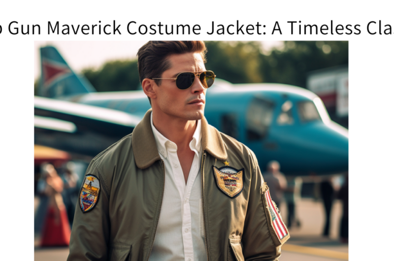 Top Gun Maverick Costume Jacket: A Timeless Classic