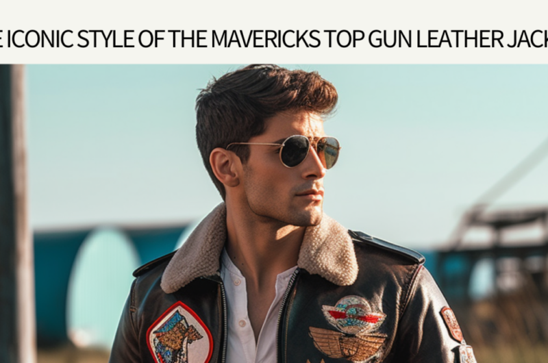 The Iconic Style of the Mavericks Top Gun Leather Jacket