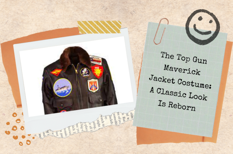 The Top Gun Maverick Jacket Costume A Classic Look Is Reborn
